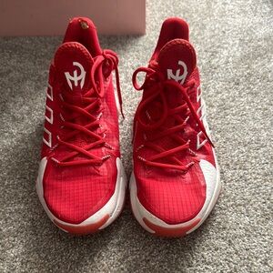 Adidas Women's Red Athletic Shoes